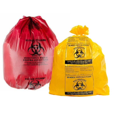 Bio Hazard medical waste garbage bag