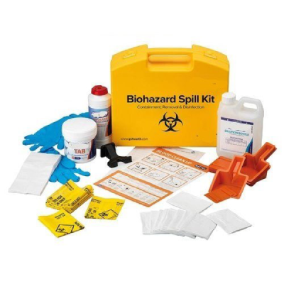 Biohazard spill kit