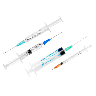 Disposable syringes